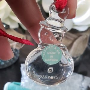 Snowman Crystal Ornament
